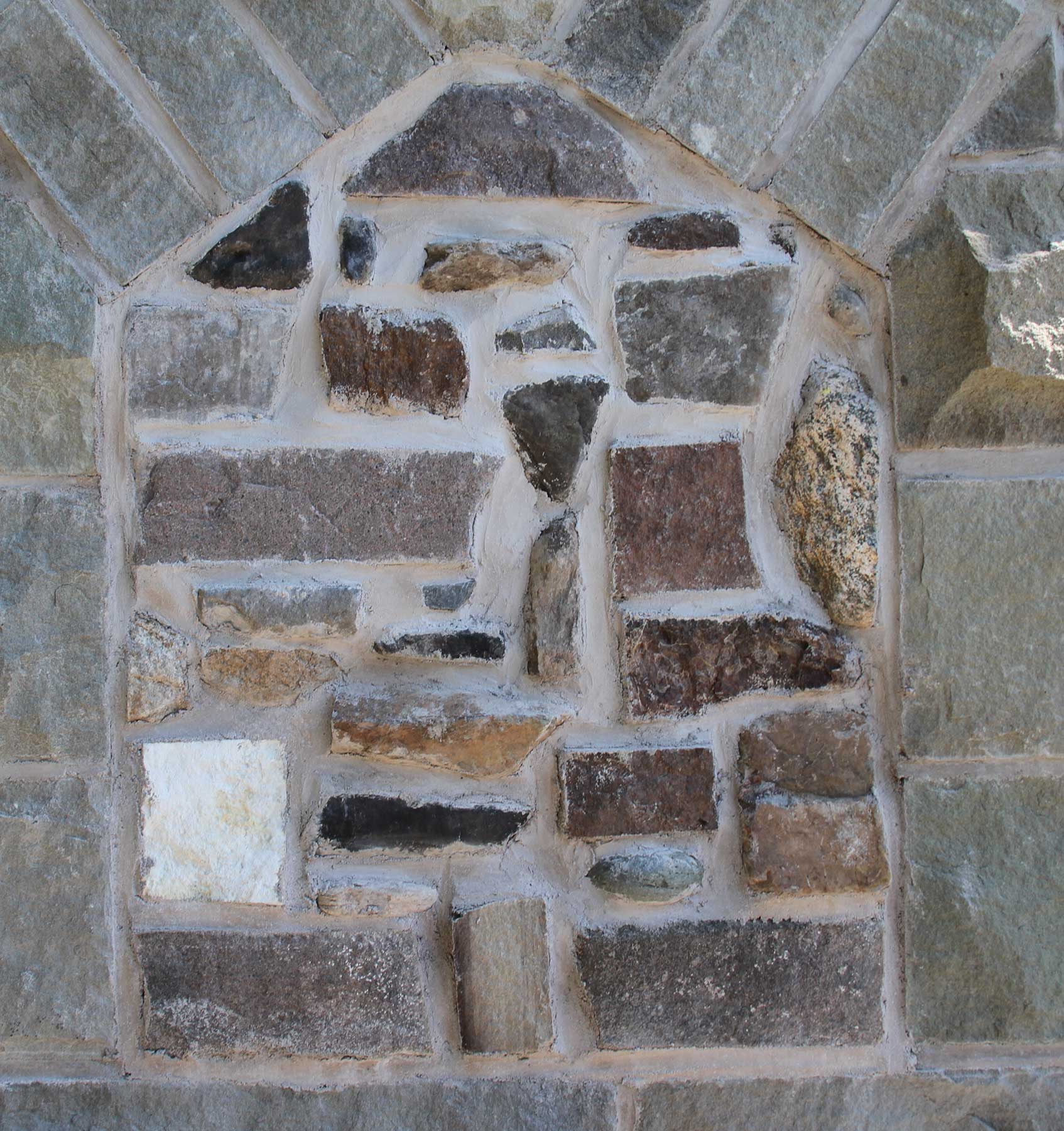 MacInnes donated rocks MacInnes side