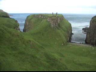 Area of Dunseverick Castle