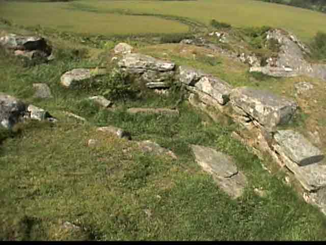 Dunadd upper wall