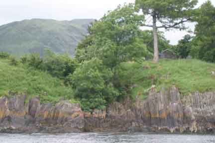 Banks of the island