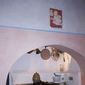 Dubh Chal in the kitchen